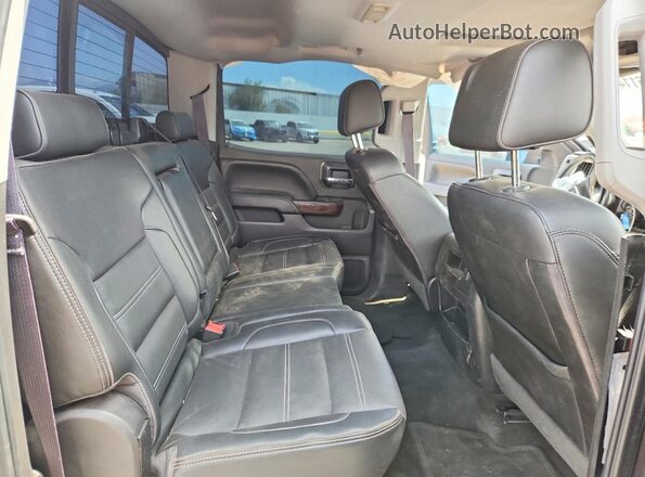 3GTU2PEC3GG247168 2016 GMC SIERRA Charcoal უკანა სავარძლების ხედი