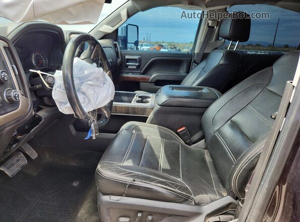 3GTU2PEC3GG247168 2016 GMC SIERRA Charcoal წინა სალონის ხედი