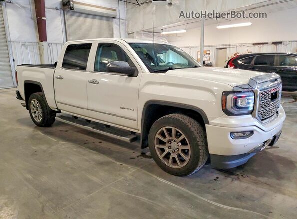 3GTU2PEC3JG325956 2018 GMC SIERRA White Delantero derecho