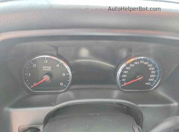 3GTU2PEC5HG410808 2017 GMC SIERRA Black Instrument cluster view
