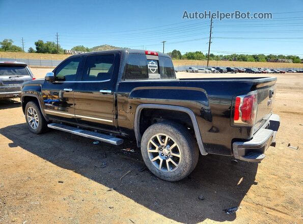 3GTU2PEC5JG164848 2018 GMC SIERRA Черный Задняя левая четверть