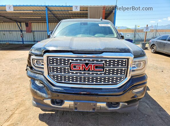 3GTU2PEC5JG164848 2018 GMC SIERRA Черный Вид спереди