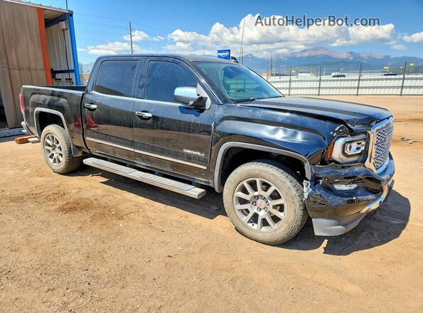 3GTU2PEC5JG164848 2018 GMC SIERRA Черный Передняя правая четверть