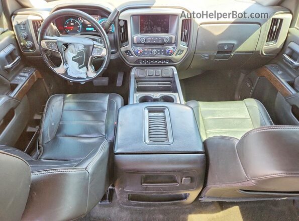 3GTU2PEC5JG164848 2018 GMC SIERRA Черный Вид панели приборов