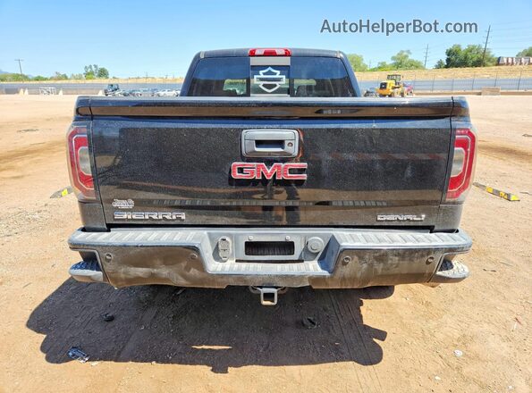 3GTU2PEC5JG164848 2018 GMC SIERRA Черный Вид сзади