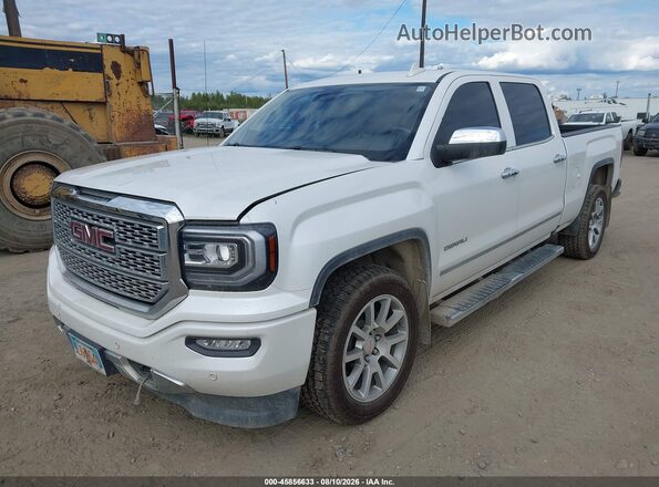 3GTU2PEC5JG295133 2018 GMC SIERRA Белый Передняя левая четверть