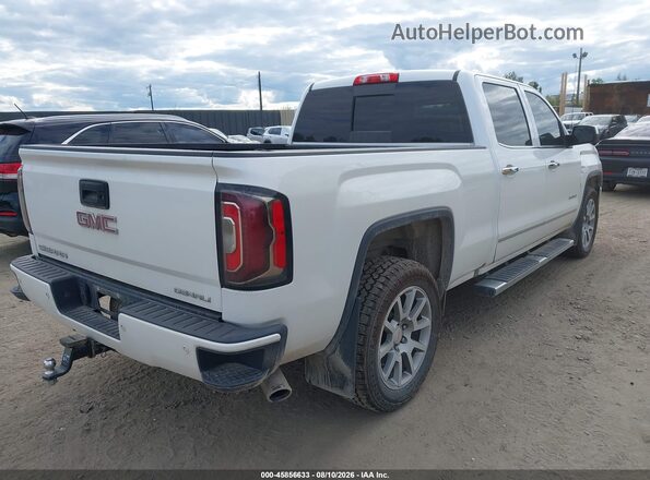 3GTU2PEC5JG295133 2018 GMC SIERRA Белый Задняя правая четверть