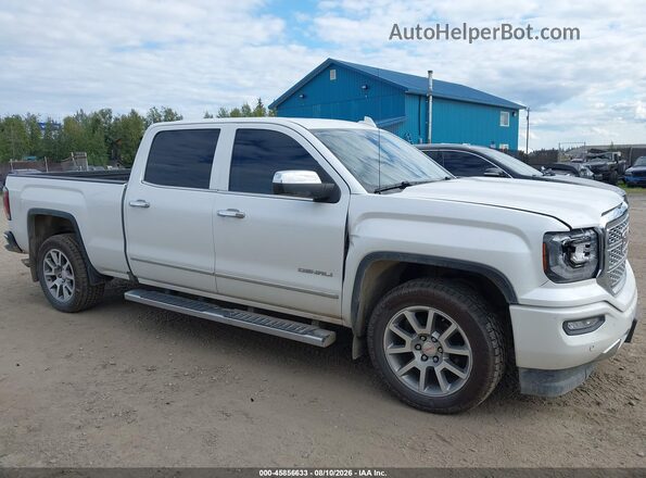3GTU2PEC5JG295133 2018 GMC SIERRA Белый Вид задней части салона