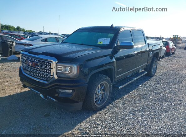 3GTU2PEC6GG100911 2016 GMC SIERRA Black წინა მარცხენა ხედი სამი მეოთხედიდან