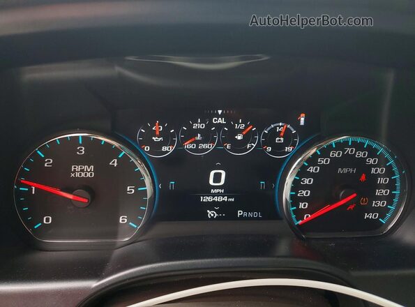 3GTU2PEC6HG515843 2017 GMC SIERRA Black Vista del cuadro de instrumentos