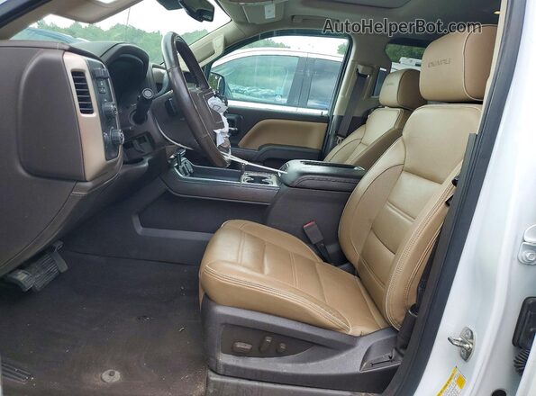 3GTU2PEC7JG546394 2018 GMC SIERRA Белый Вид салона спереди