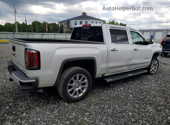 3GTU2PEC7JG546394 2018 GMC SIERRA Белый Задняя правая четверть