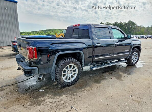 3GTU2PEC8JG142293 2018 GMC SIERRA Черный Задняя правая четверть