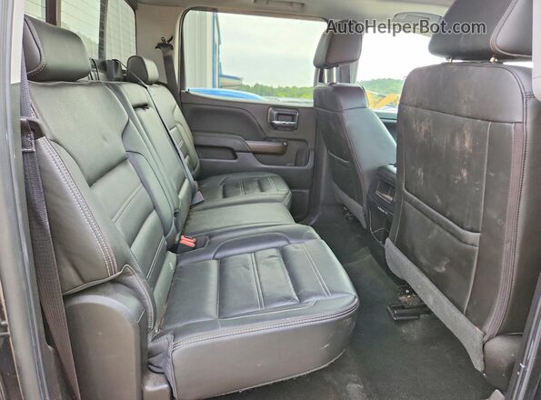 3GTU2PEC8JG142293 2018 GMC SIERRA Черный Вид задних сидений