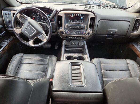 3GTU2PEC8JG142293 2018 GMC SIERRA Черный Вид панели приборов