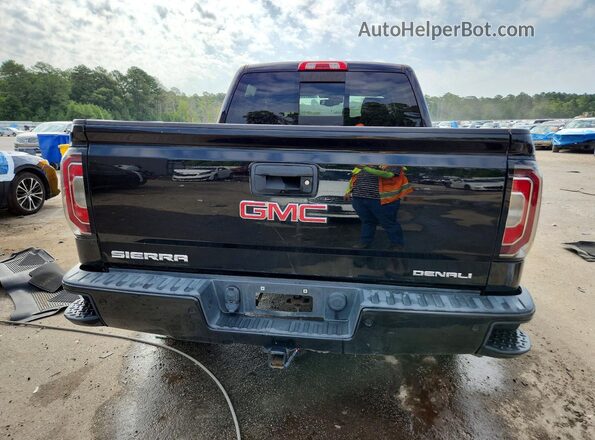 3GTU2PEC8JG142293 2018 GMC SIERRA Черный Вид сзади
