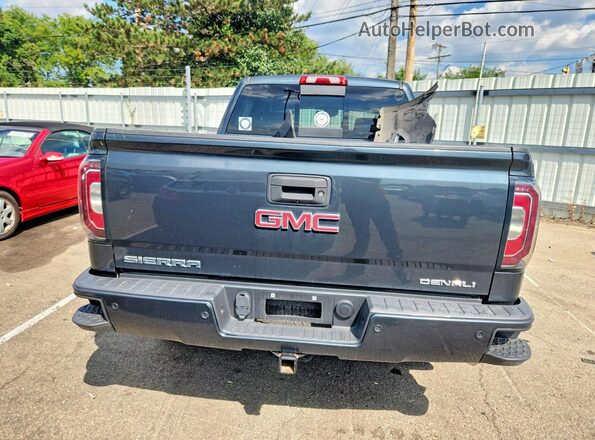 3GTU2PEC8JG235962 2018 GMC SIERRA Gray Հետևի տեսք
