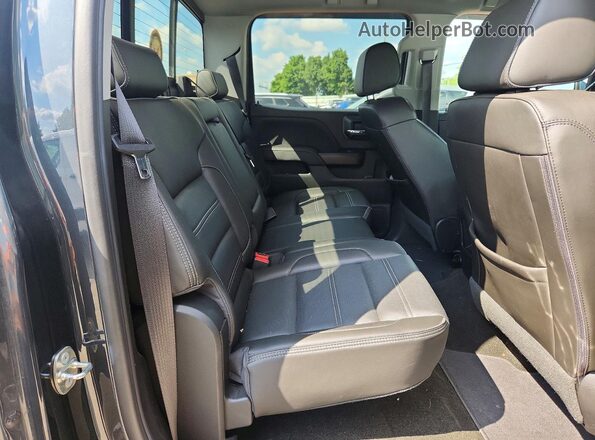 3GTU2PEC8JG235962 2018 GMC SIERRA Gray Հետևի նստատեղերի տեսք