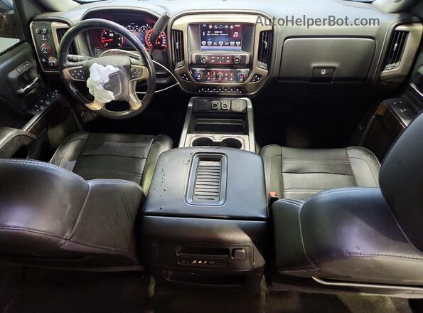 3GTU2PECXGG100037 2016 GMC SIERRA Черный Вид панели приборов