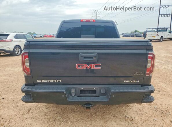 3GTU2PECXGG100037 2016 GMC SIERRA Черный Вид сзади