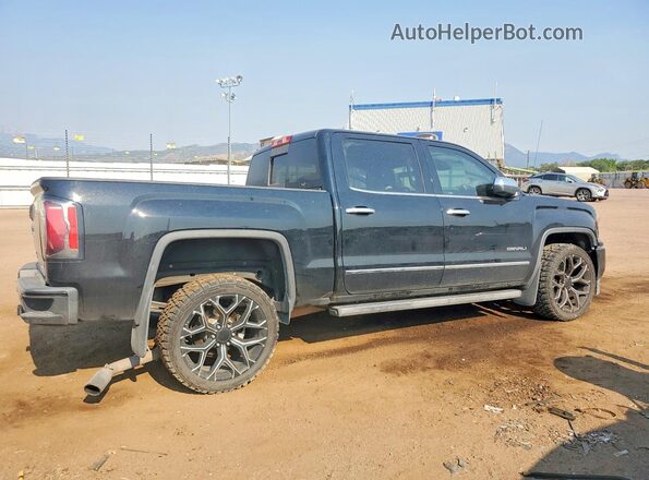 3GTU2PEJ0HG382365 2017 GMC SIERRA Black Задня права чверть