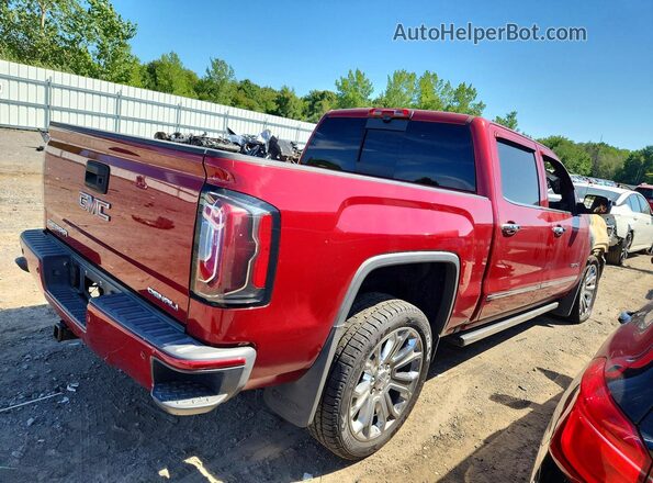 3GTU2PEJ0JG377771 2018 GMC SIERRA Burgundy Trasero derecho