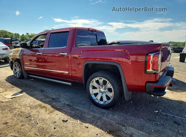 3GTU2PEJ0JG377771 2018 GMC SIERRA Burgundy Trasero izquierdo