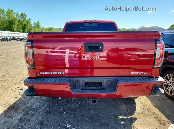 3GTU2PEJ0JG377771 2018 GMC SIERRA Burgundy Vista trasera