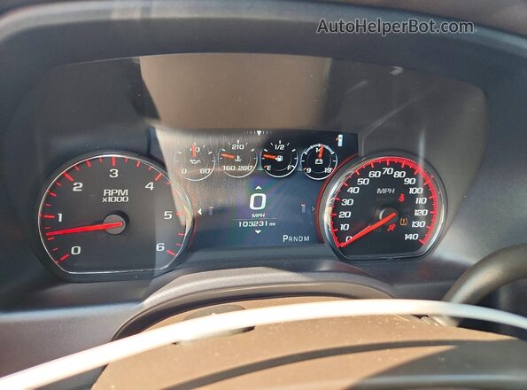 3GTU2PEJ2GG285666 2016 GMC SIERRA Brown Vista del cuadro de instrumentos