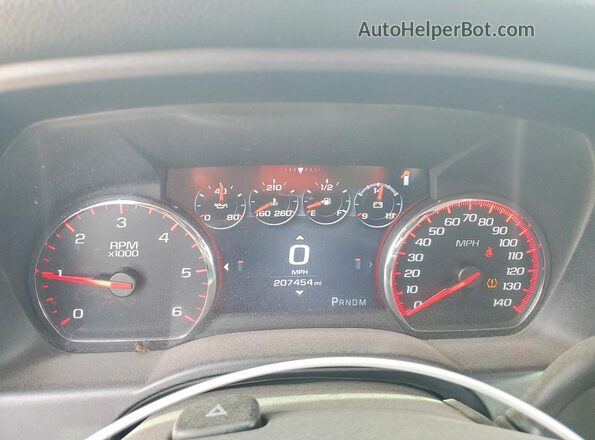 3GTU2PEJ4GG299892 2016 GMC SIERRA Черный Вид щитка приборов