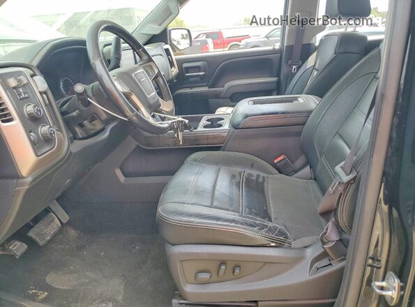 3GTU2PEJ4GG299892 2016 GMC SIERRA Черный Вид салона спереди