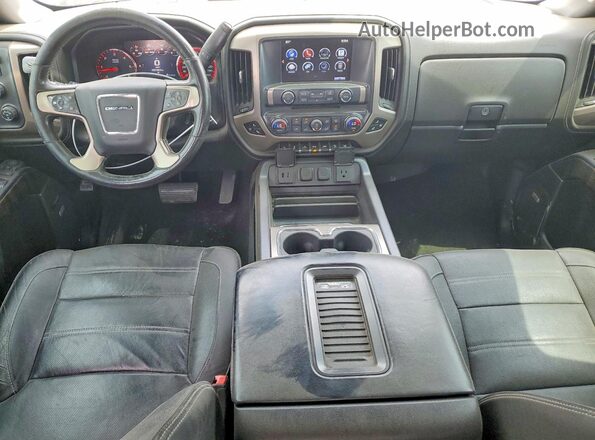 3GTU2PEJ4GG299892 2016 GMC SIERRA Черный Вид панели приборов