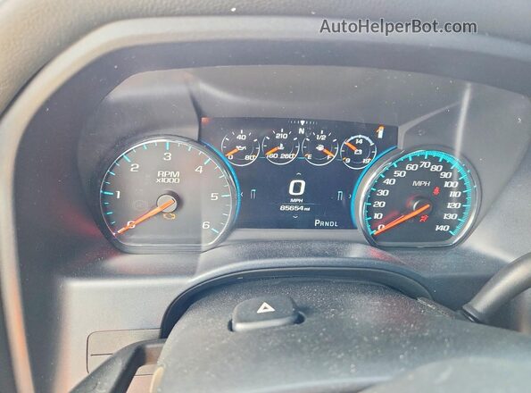 3GTU2PEJ5HG374049 2017 GMC SIERRA Белый Вид щитка приборов