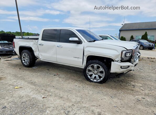 3GTU2PEJ5HG374049 2017 GMC SIERRA Белый Передняя правая четверть