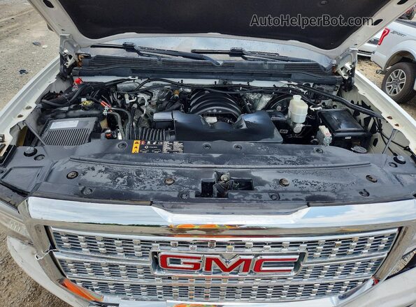 3GTU2PEJ5HG374049 2017 GMC SIERRA Белый Вид задней части салона