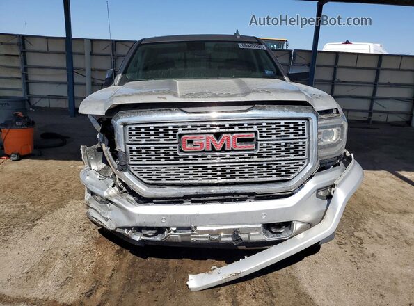 3GTU2PEJ5JG497906 2018 GMC SIERRA Silver Դիմացի տեսք