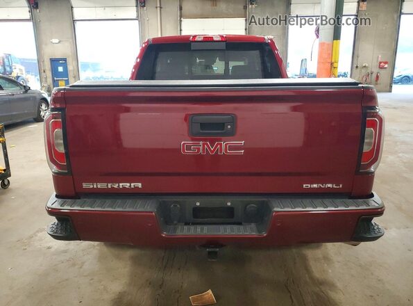3GTU2PEJ7HG373758 2017 GMC SIERRA Бордовый Вид сзади