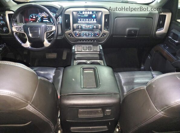 3GTU2PEJXJG324964 2018 GMC SIERRA White Widok deski rozdzielczej