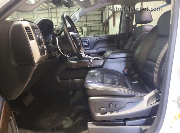 3GTU2PEJXJG324964 2018 GMC SIERRA White Widok wnętrza z przodu