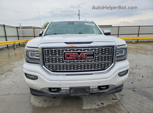 3GTU2PEJXJG623709 2018 GMC SIERRA White Widok z przodu