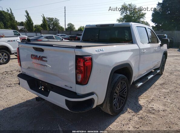 3GTU9BED9KG110218 2019 GMC SIERRA White Trasero derecho