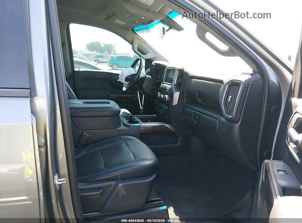 3GTU9CED0NG153906 2022 GMC SIERRA Gray Front interior view