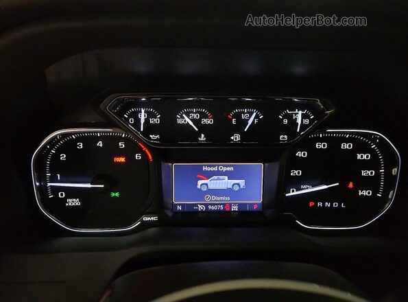3GTU9CED0NG210833 2022 GMC SIERRA Silver Вид щитка приладів
