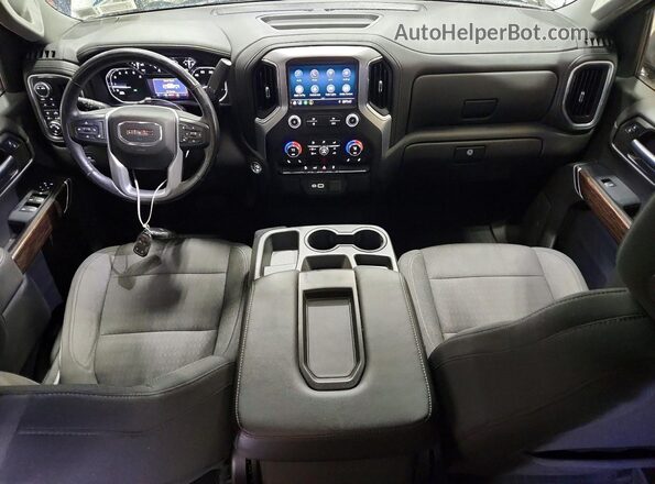 3GTU9CED0NG210833 2022 GMC SIERRA Silver Вид панелі приладів
