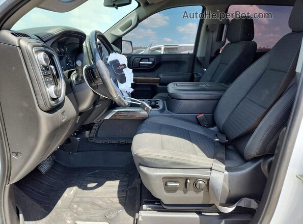 3GTU9CED9LG129696 2020 GMC SIERRA White Widok wnętrza z przodu
