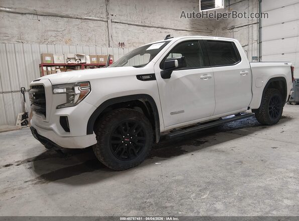 3GTU9CET0LG362664 2020 GMC SIERRA White Առջևի ձախ երեք քառորդ տեսարան
