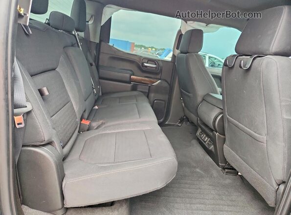 3GTU9CET1MG368653 2021 GMC SIERRA Black Rear seats view