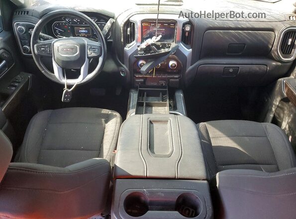 3GTU9CET3LG454559 2020 GMC SIERRA Черный Вид панели приборов