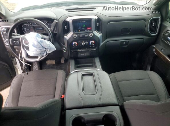 3GTU9CET9MG439730 2021 GMC SIERRA White Widok deski rozdzielczej
