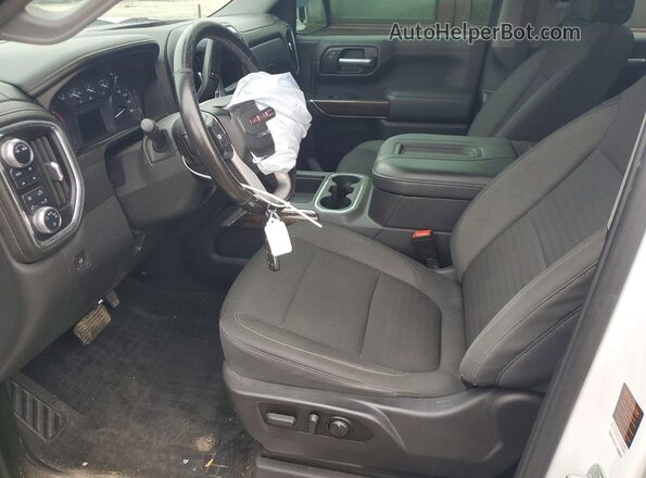3GTU9CET9MG439730 2021 GMC SIERRA White Widok wnętrza z przodu